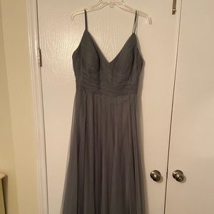 Jenny Yoo Bridesmaid Dress - Dusty Blue